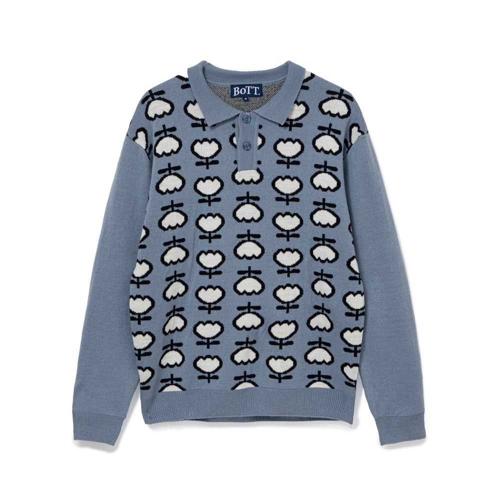 完売前に【BoTT】Tulip Knit Polo (BoTT/ポロシャツ) 122835324【BUYMA】