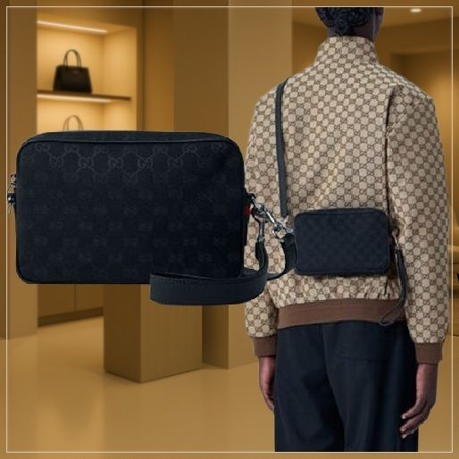 GUCCI *グッチ* GGキャンバス スモール クロスボディバッグ (GUCCI
