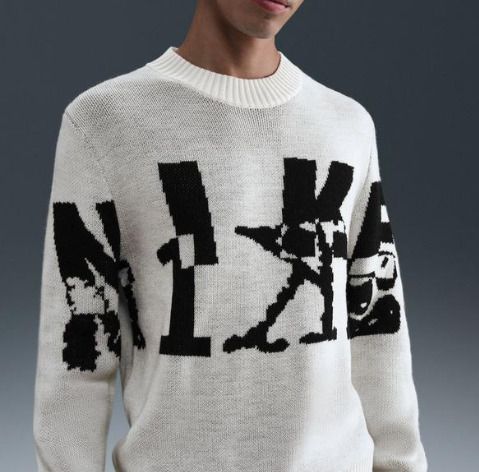 大人気 早い者勝ち NIKE SWTR KNIT CREW ゆったりとした着心地 (Nike