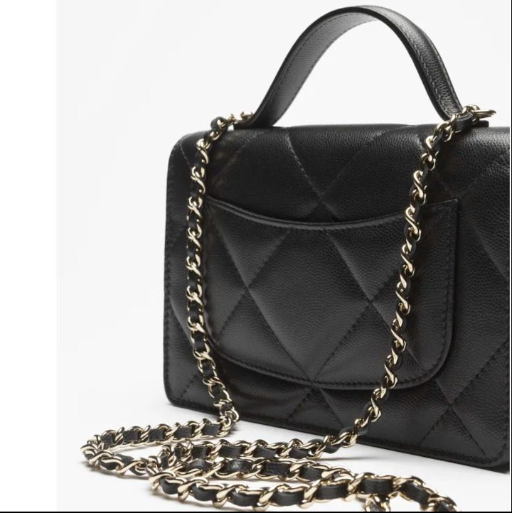 3wayで可愛い】CHANEL チェーンウォレット ブラック (CHANEL/バック