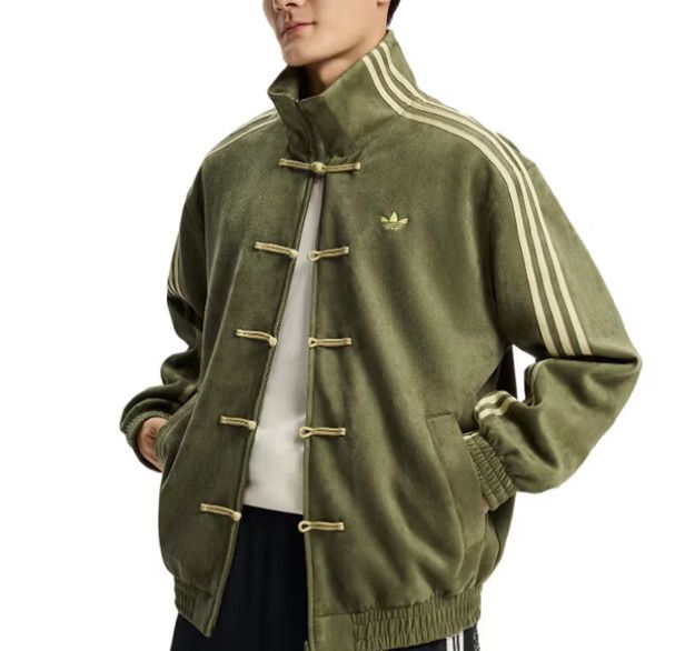 adidas】SNSで話題☆アディダス 中国風トラックジャケット (adidas