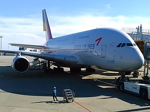 170回目訪韓は往復とも総2階建て旅客機エアバスA380ビジネスクラス利用