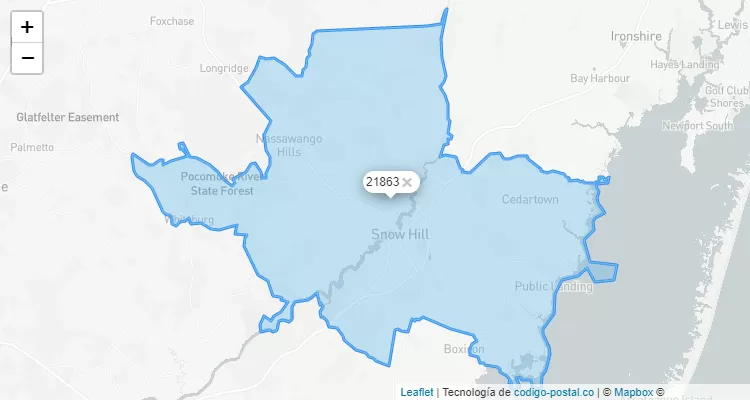 21863 ZIP Code - United States