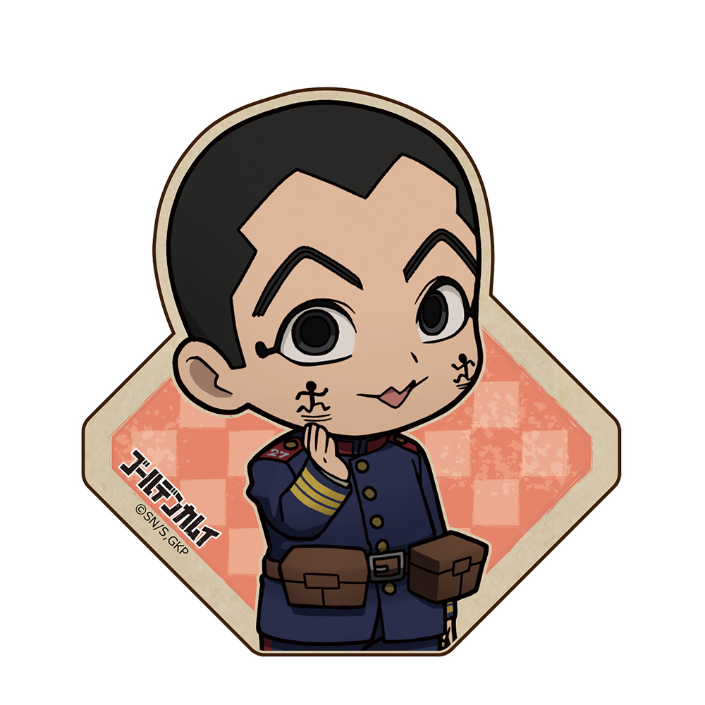 ゴールデンカムイ_ウッドクリップ(安全ピン付) 宇佐美上等兵 | 公式