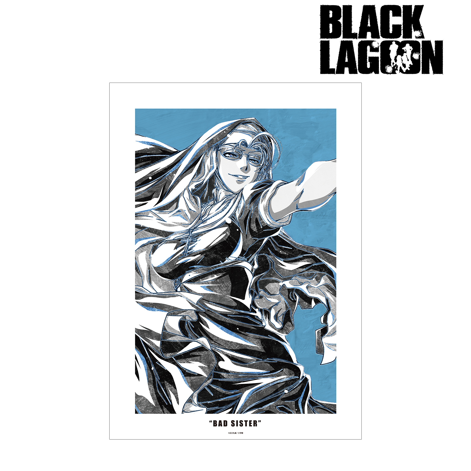 BLACK LAGOON_エダ Ani-Art BLACK LABEL A3マット加工ポスター | 公式