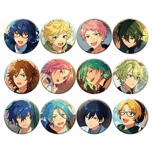 颯馬 コレクション缶バッジ コレ缶 casual Oct あんスタ 颯馬