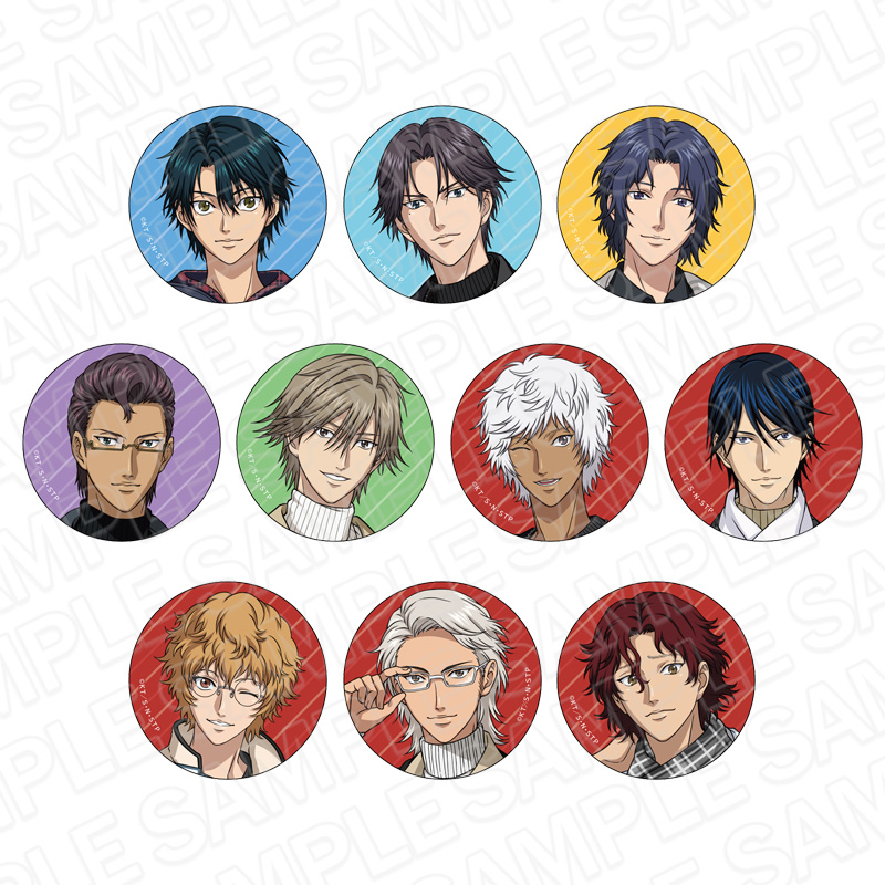 新テニ テニプリ 跡部景吾 ホワイトデー ホログラム 缶バッジ 23点