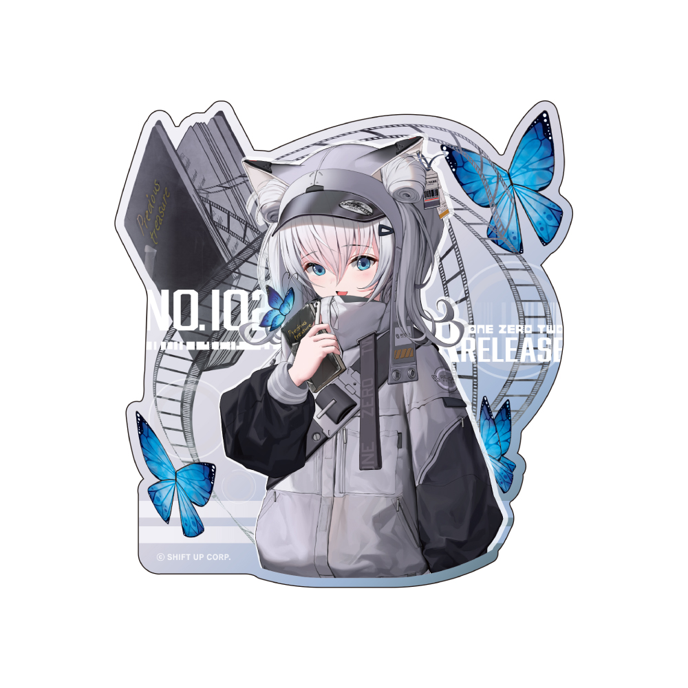 勝利の女神：NIKKE_ガンガールステッカー N102 | 公式グッズ・公式