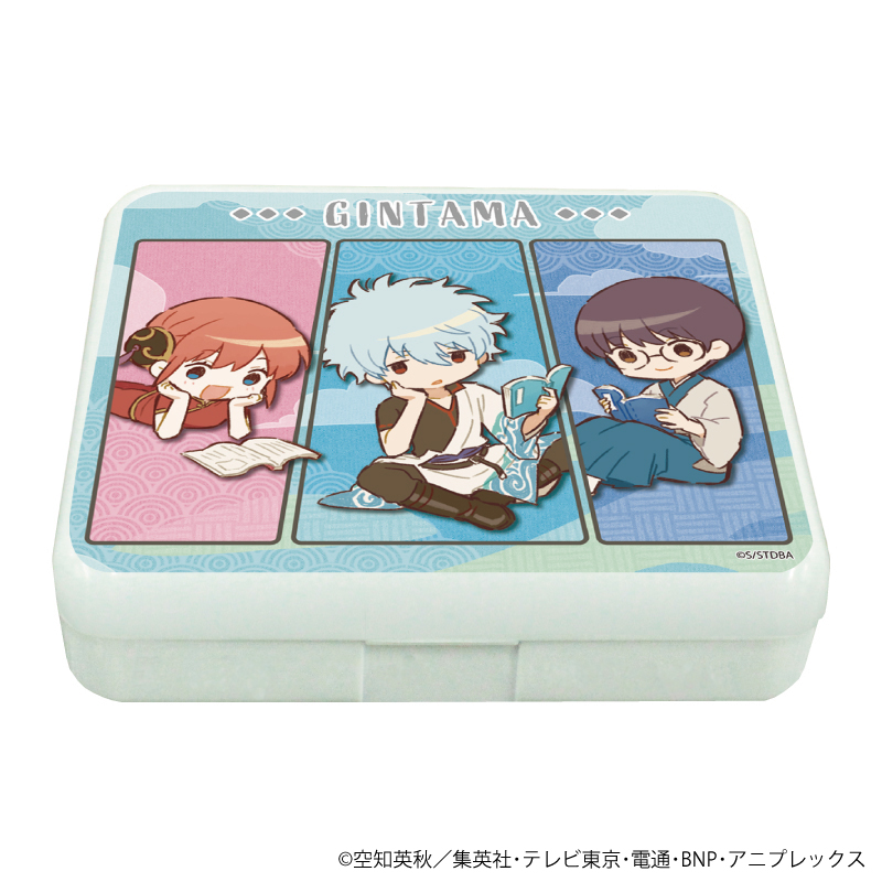 銀魂_小物ケース02/銀時＆新八＆神楽(レトロアートイラスト) | 公式