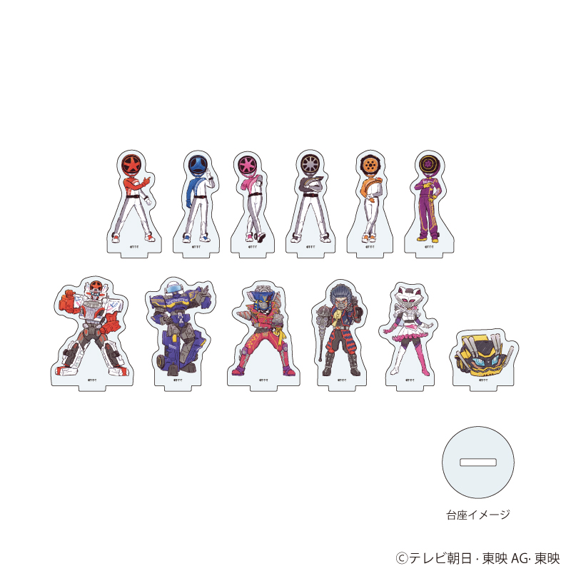 爆上戦隊ブンブンジャー_アクリルぷちスタンド01/BOX(全12種)(グラフ