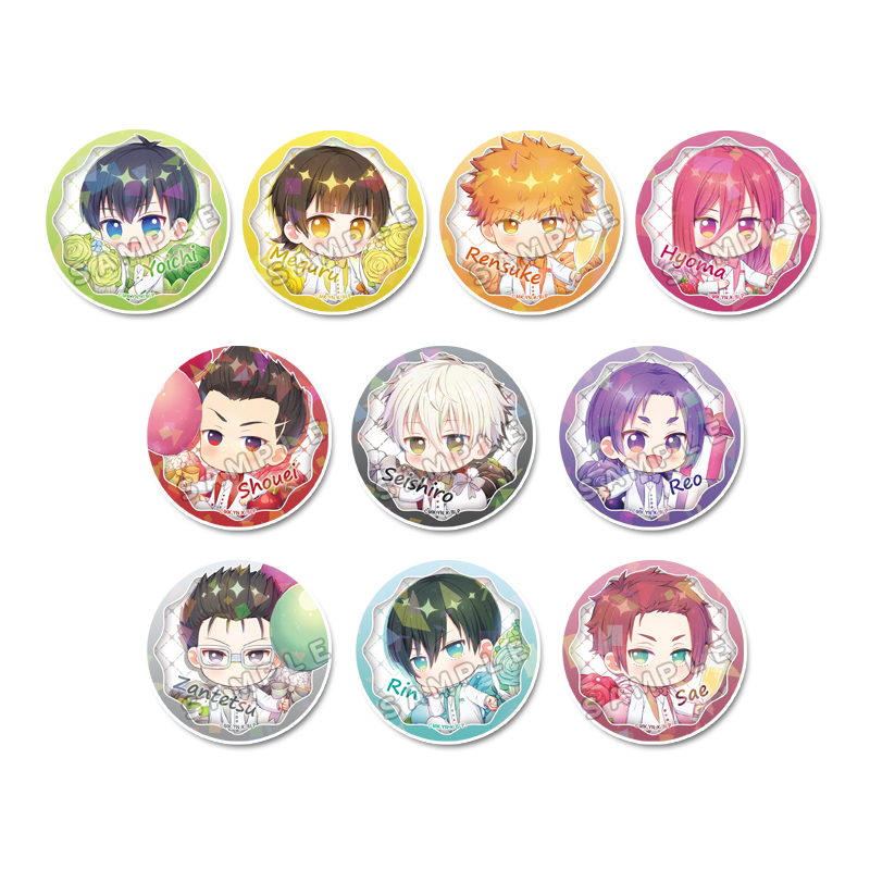 ブルーロック_ぷちちょこ トレーディングホログラム缶バッジ【お祝い