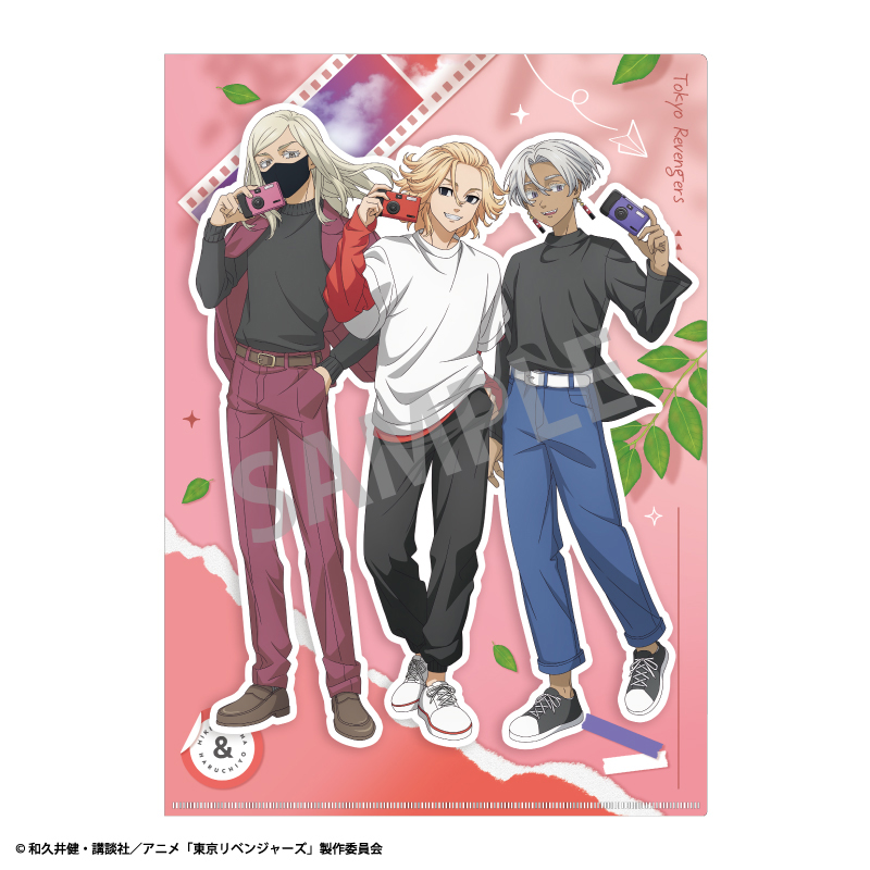 東京リベンジャーズ_A4シングルクリアファイル_佐野万次郎&三途春千代