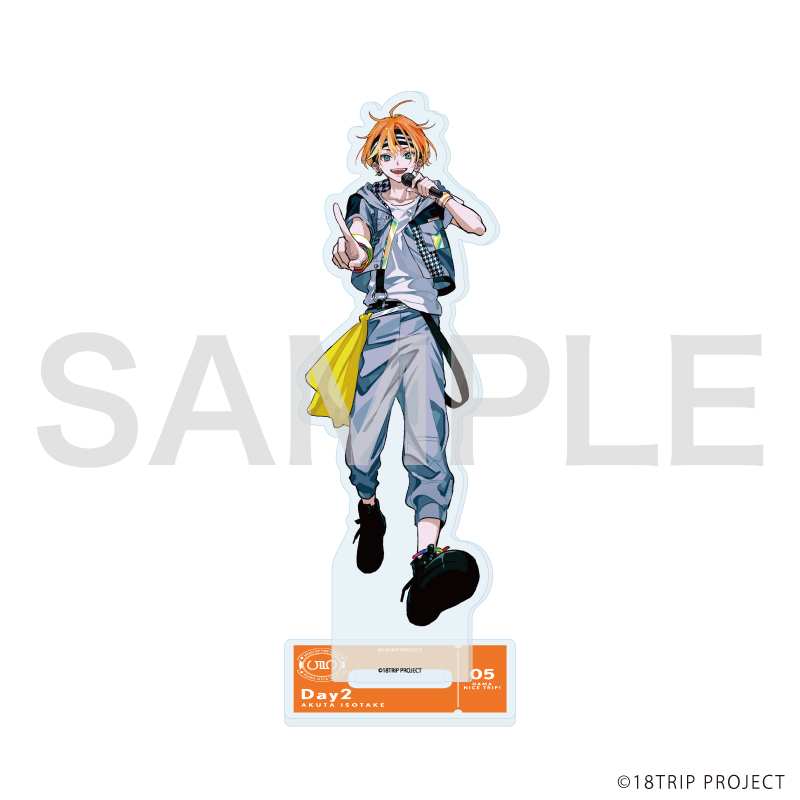 18TRIP_アクリルスタンド 06/五十竹 あく太(公式イラスト) | 公式