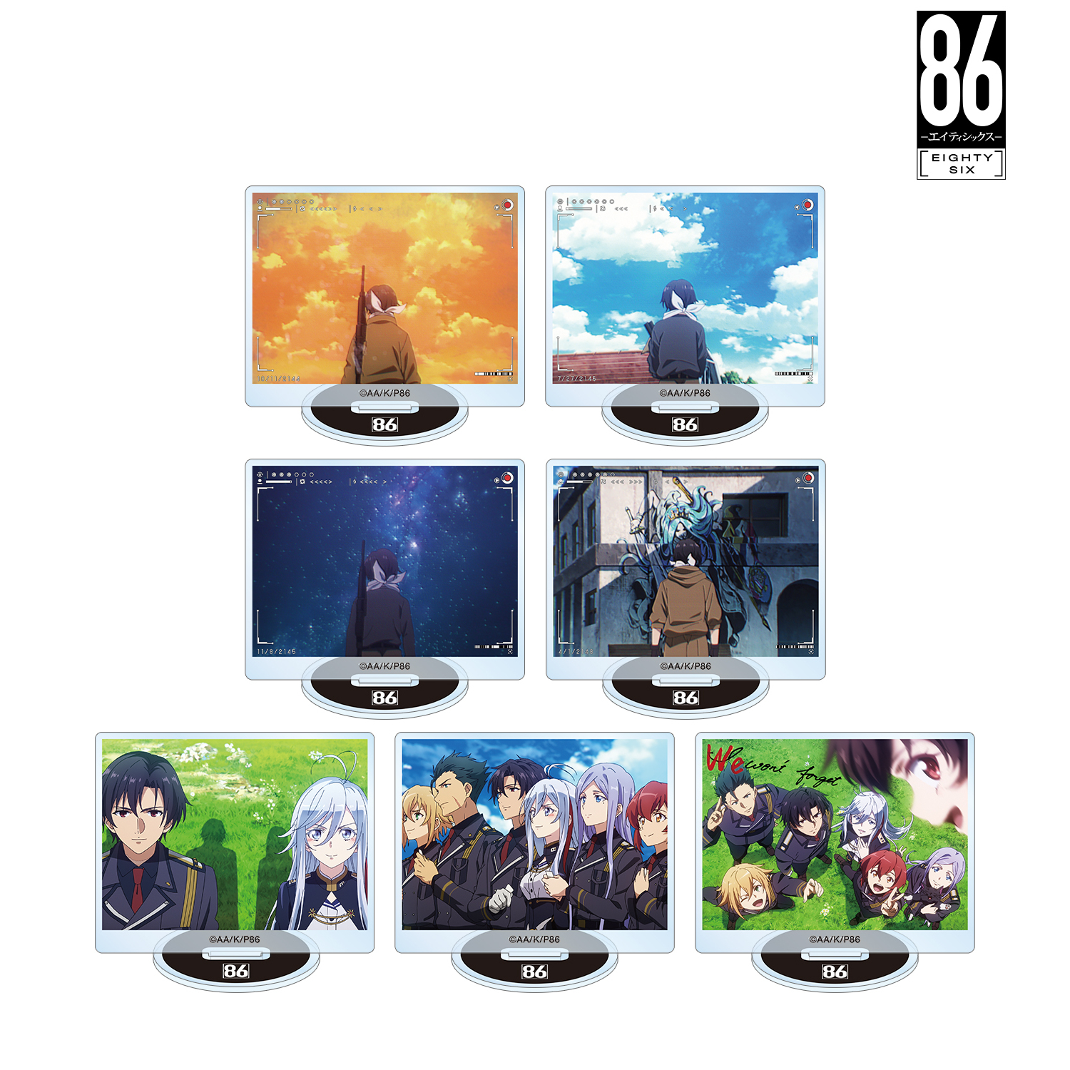 86―エイティシックス―_トレーディング場面写アクリルスタンド(単位