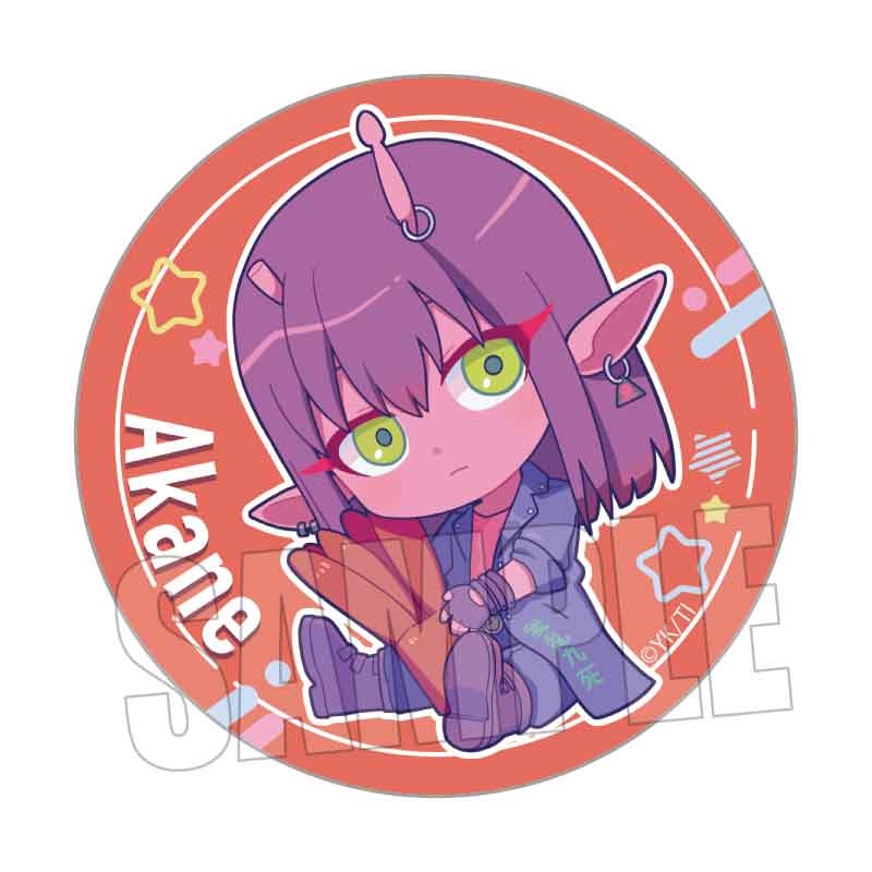 銀河特急 ミルキー☆サブウェイ_トレーディング缶バッジ ぎゅぎゅっと