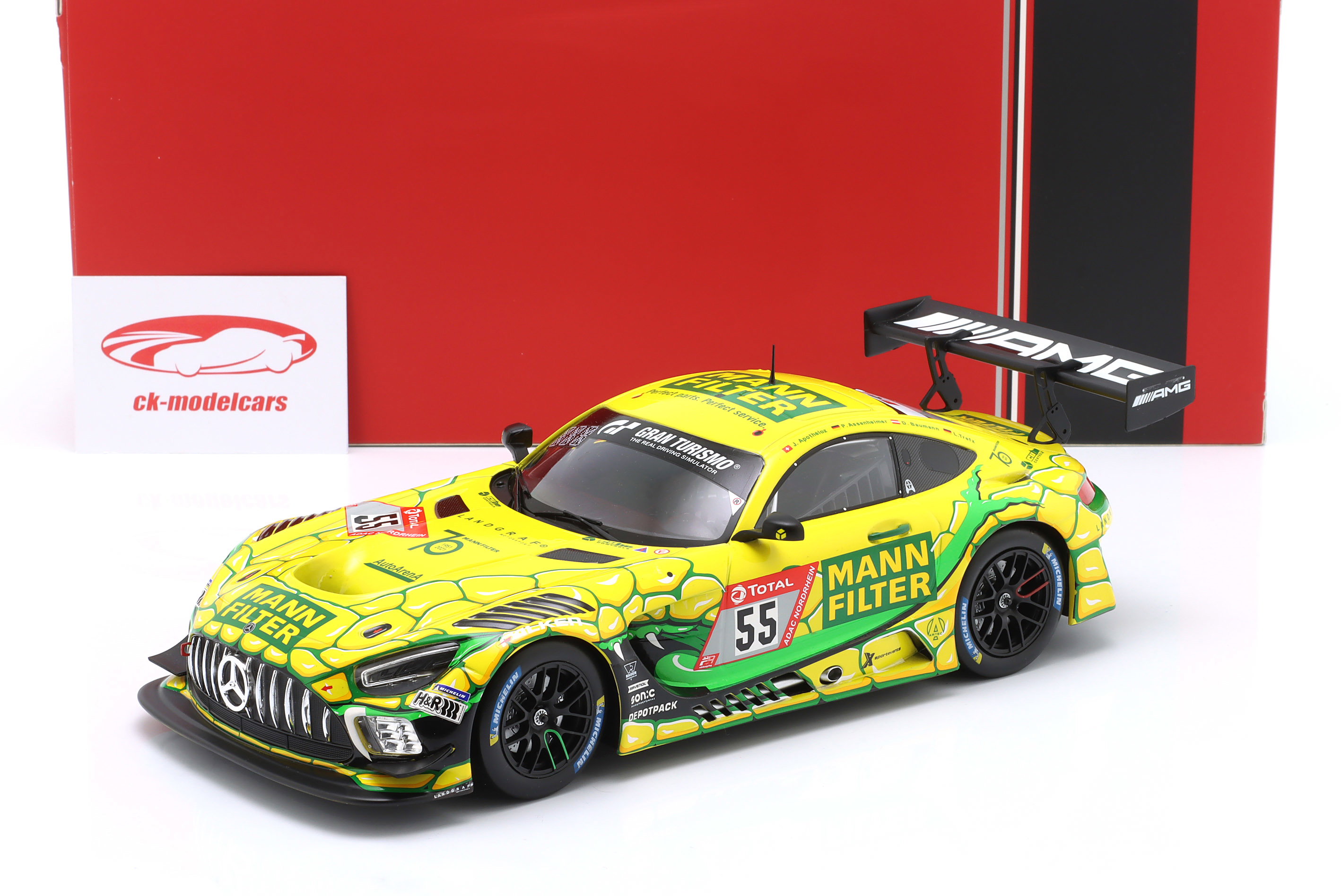 Ixo 1:18 Mercedes-AMG GT3 Mamba #55 24h Nürburgring 2022 Mercedes