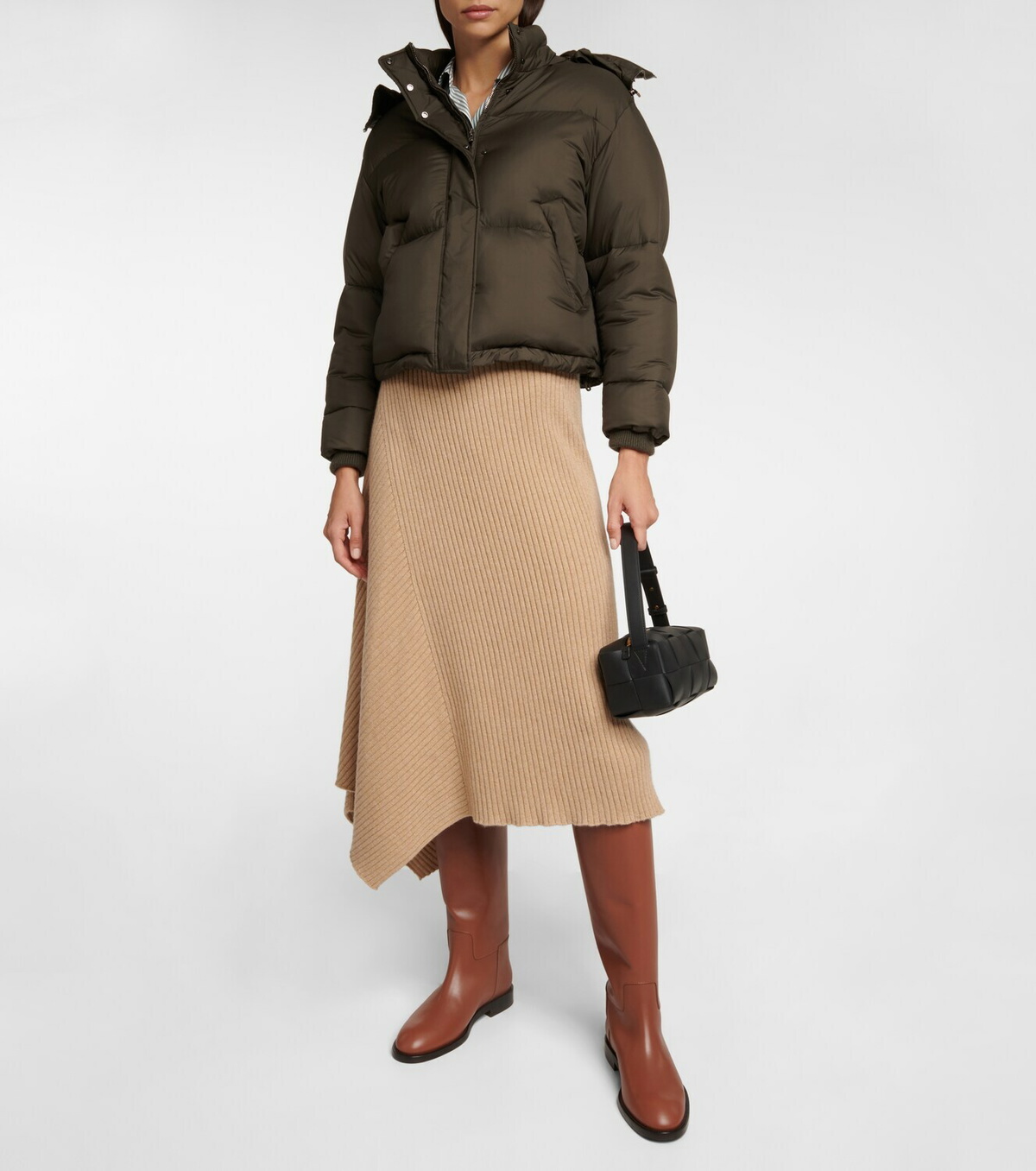 Loro Piana - Decker leather knee-high boots Loro Piana