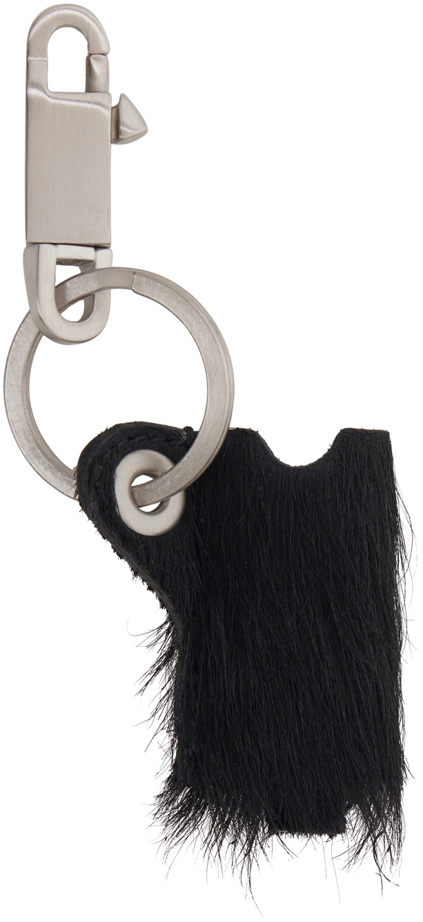 Rick Owens Black Mini Lighter Holder Keychain Rick Owens