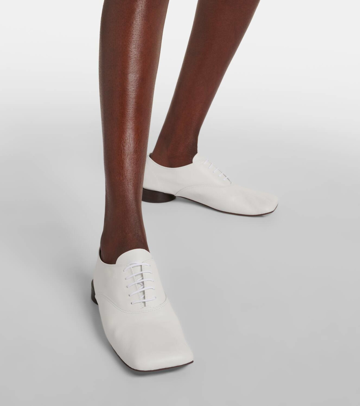 Jacquemus x Repetto Les Zizi leather Derby shoes Jacquemus