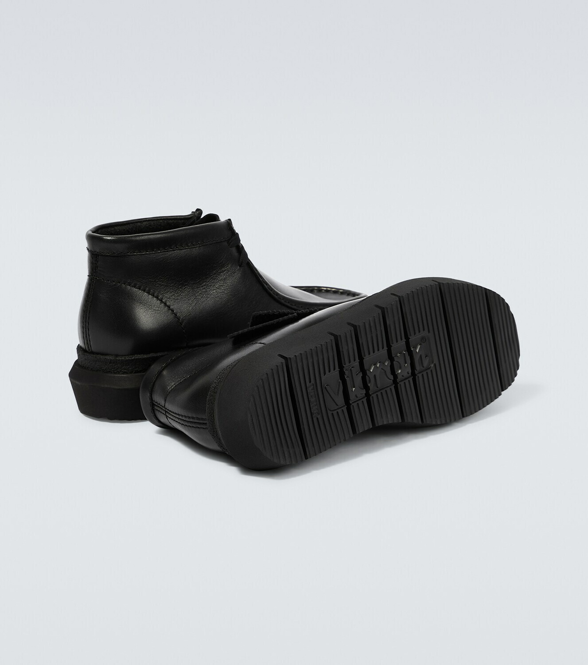 Sacai x Clarks Hybrid Wallabee leather boots Sacai