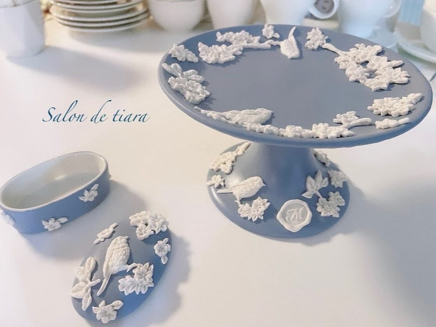 大阪・高槻市】＼大人気！英国陶器ジャスパー風ミニプレート・クレイ