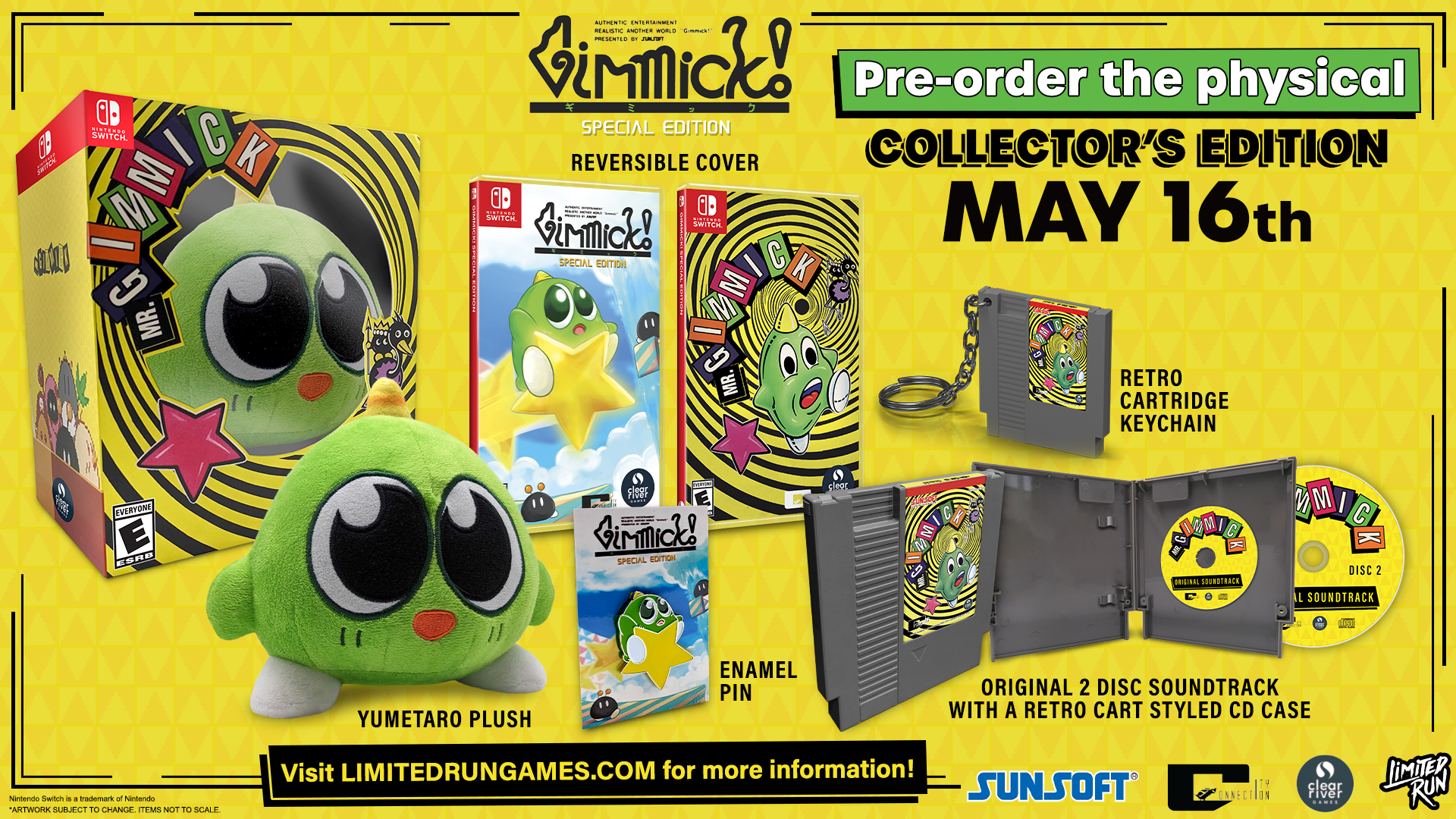 Gimmick! Special Edition Collector's Edition (Switch) – Limited