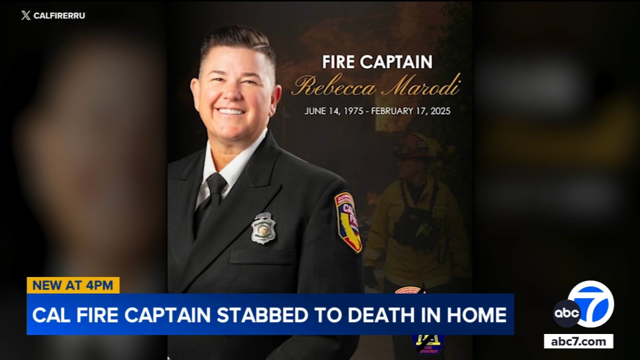Cal Fire Captain Rebecca Marodi stabbed to death in San Diego