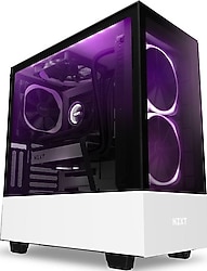 NZXT H510 Elite CA-H510E-W1 RGB Fanlı Beyaz ATX Oyuncu Kasası