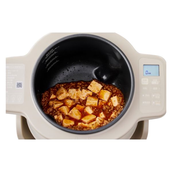 アイリスオーヤマ 自動かくはん式調理機 CHEF DRUM DAC-IB2-C