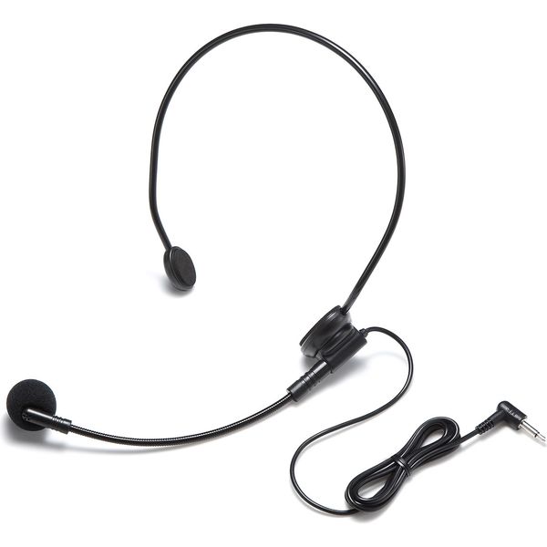 サンワダイレクト ヘッドマイク(400-SP065専用・単一指向性・1m) 400