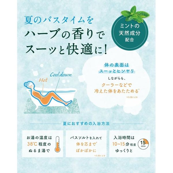 数量限定】 入浴剤 クール クナイプ バスソルト スーパーミントの香り