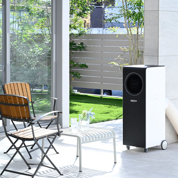 EAP JAPAN 移動式スリムエアコン キャスター付き 冷房能力3.0/3.5kW