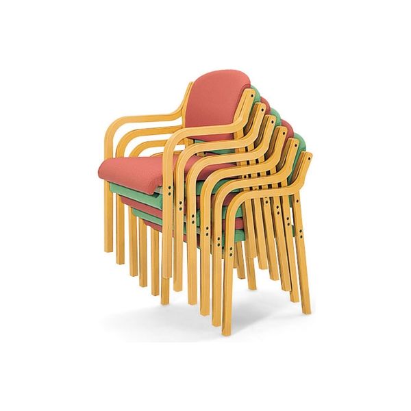 軒先渡し】オリバー 介護用チェア 肘付タイプ オリーブ/ナチュラル 高