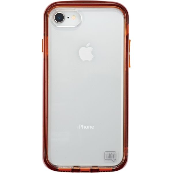 iPhoneケース iPhone8/7/6S/6 Ijoy クリアブラウン i33Dij02 1個 サン