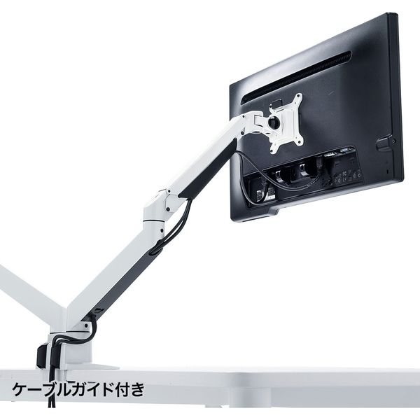 モニターアーム ディスプレイアーム 2画面 デュアル 27インチ対応 10kg