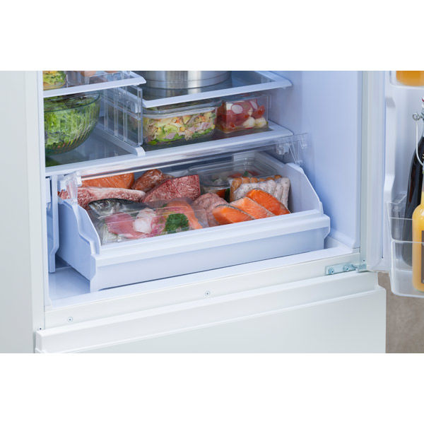 アイリスオーヤマ 冷凍冷蔵庫 428L IRSN-FX43A-W シルキーホワイト 1台