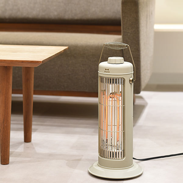 BRUNO カーボンヒーターNOSTAL STOVE S(グレージュ) BOE117-GRG 1個