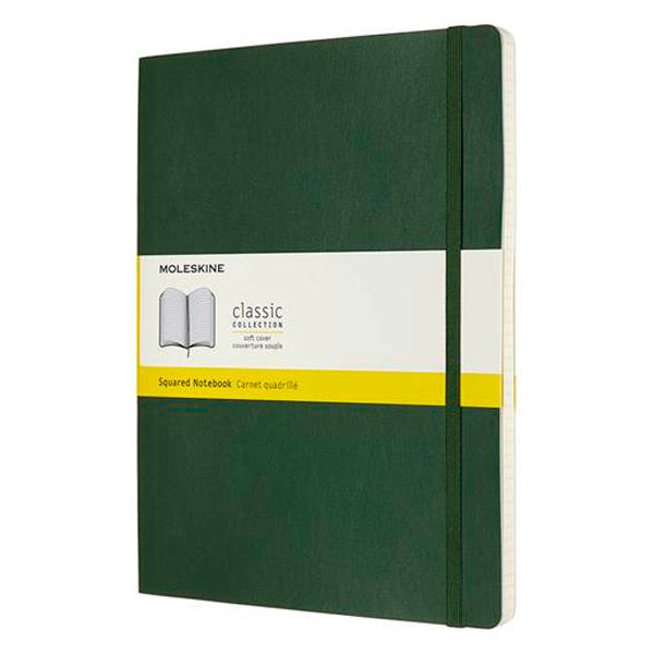 モレスキン クラシック ノートブック ソフト スクエアード(方眼) XL