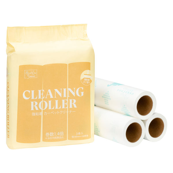 1.4倍長巻き カーペット用 強粘着クリーナー 取替テープ スペアテープ