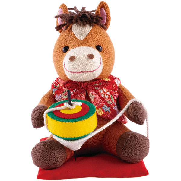 オリムパス製絲(Olympus Thread) 干支 ぬいぐるみキット 午 「コマとお