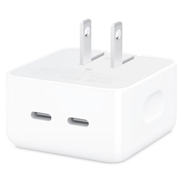 Apple純正 USB Type-C充電器 35W USB-C×2ポート コンパクト電源