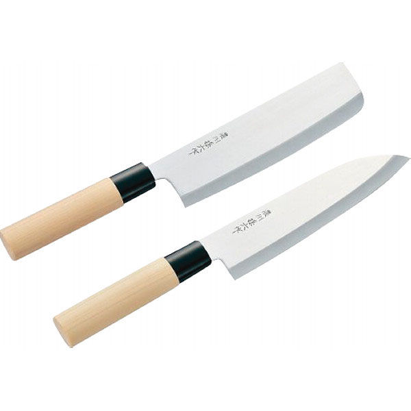 佐竹産業 濃州孫六作 和包丁2本セット 23-8263-690 1箱（直送品