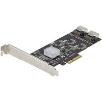 6Gbps SATA 8ポート増設 PCIe拡張カード 8P6G-PCIE-SATA-CARD 1個