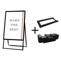 シンエイ ポスターグリップ 屋外用パネル（防水タイプ） A1サイズ 1枚