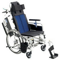 ミキ ティルト&リクライング車いす（介助用 BAL-12 1台 24-3998-01