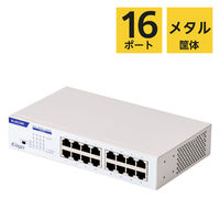 ELECOM EHC-F16MH-HW 16ポートスイッチングハブ【5台セット】 Amazon