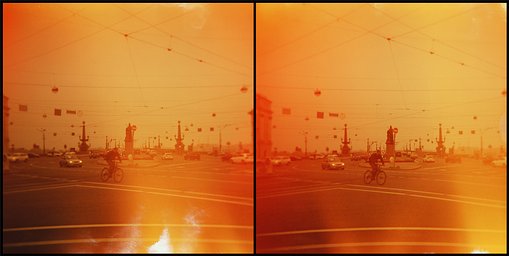 カメラ: Holga 120 3D Stereo Camera · Lomography