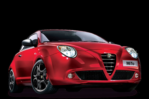 アルファ ロメオ ミト 伝統のアルファ レッドが復活 特別仕様車として