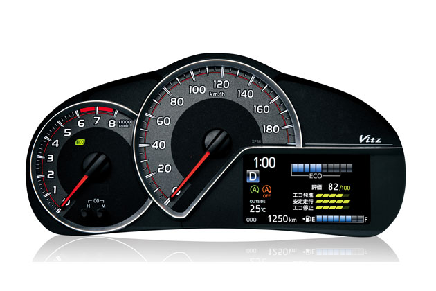 トヨタ ヴィッツをマイナーチェンジし燃費「25.0km/L」を達成(画像