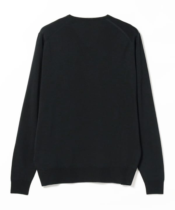 BEAMS F（ビームスF）JOHN SMEDLEY / PACKHAM 30ゲージ Vネックニット